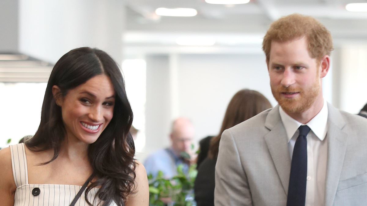 Body language expert reveals moment that proved Meghan Markle was never going to fall in line with royal protocol - and that Prince Harry was more than willing to let her take the lead