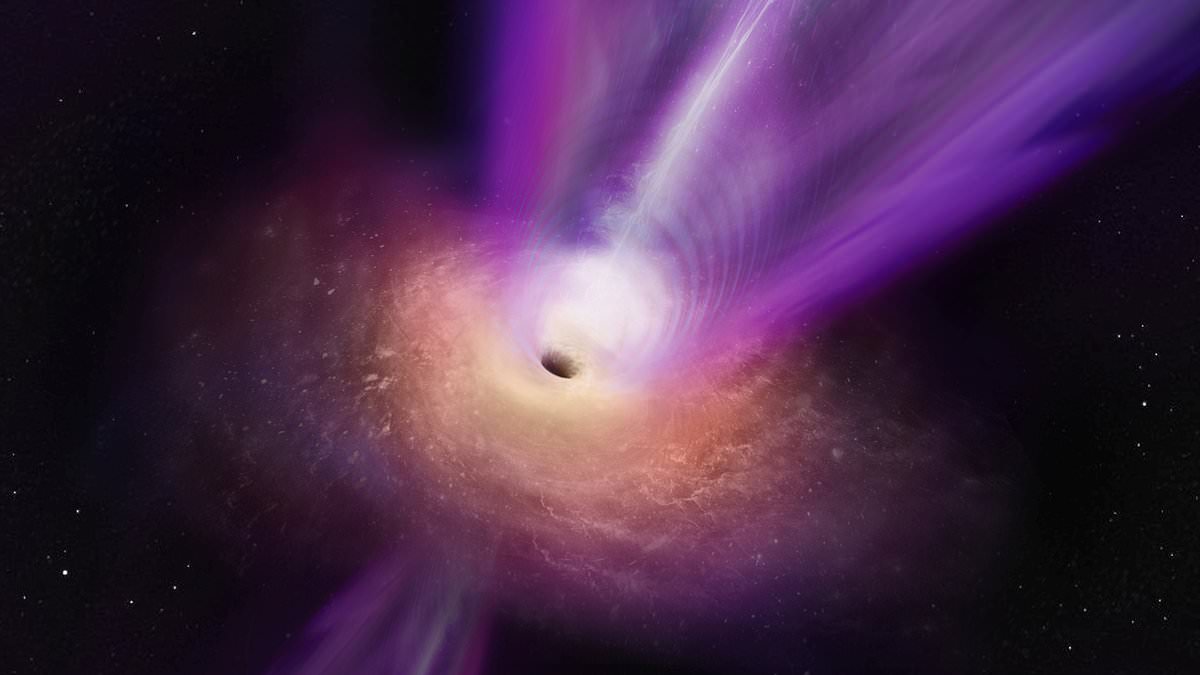 Scientists reveal the exact date the black hole at the centre of the Milky Way will erupt into life