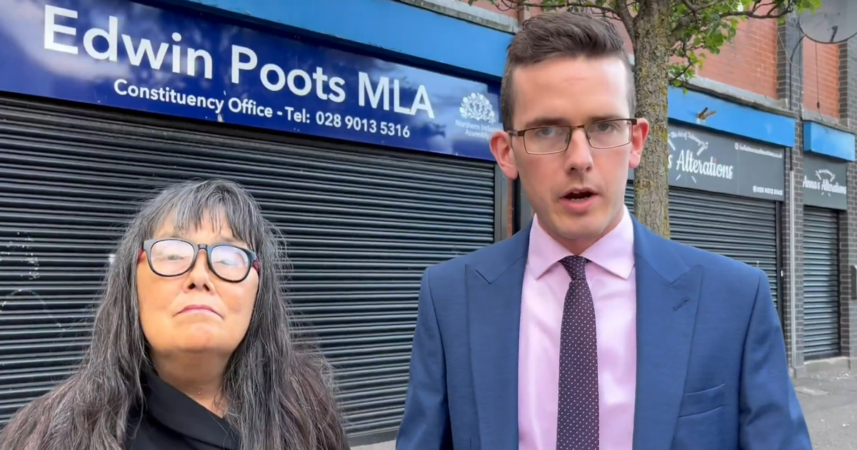 Sacked teacher Enoch Burke's family defends decision to "doorstep" Edwin Poots at Church