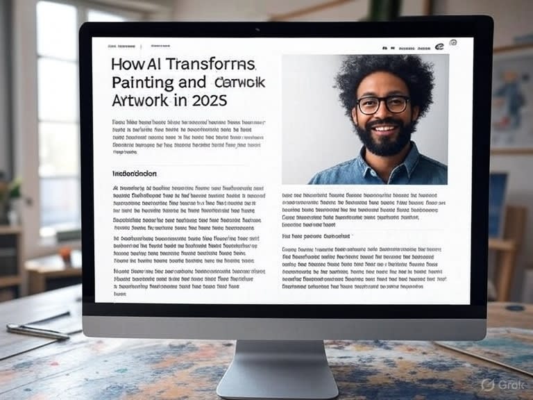 How AI Transforms Painting and Artwork in 2025: A Creative Revolution