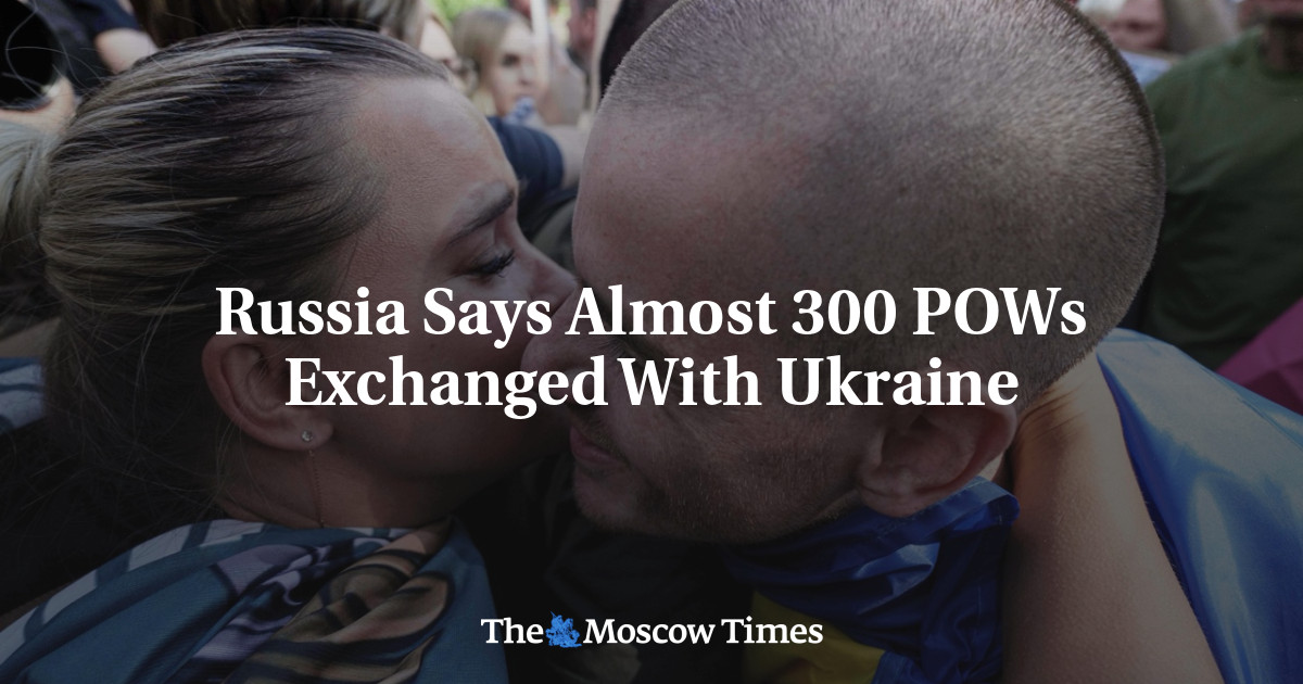 Russia Says Almost 300 POWs Exchanged With Ukraine