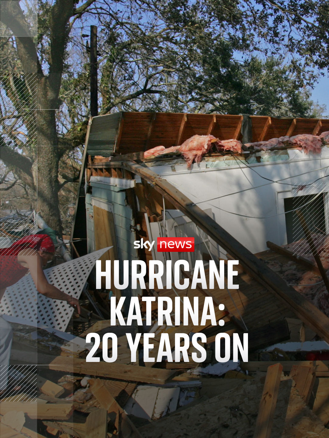 Twenty years on from Katrina, Sky News looks back at one of the deadliest hurricanes on record.⁠ #HurricaneKatrina #NewOrleans #US #Weather