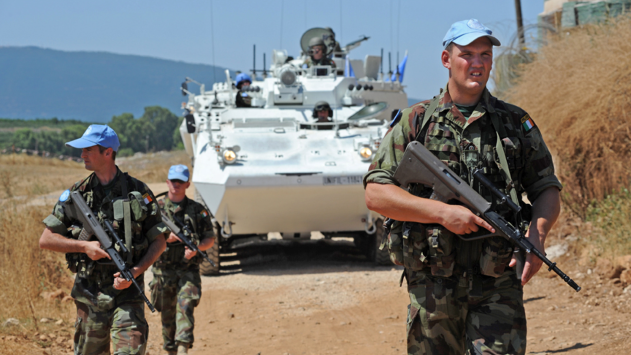 What were Irish troops doing in Lebanon anyway?