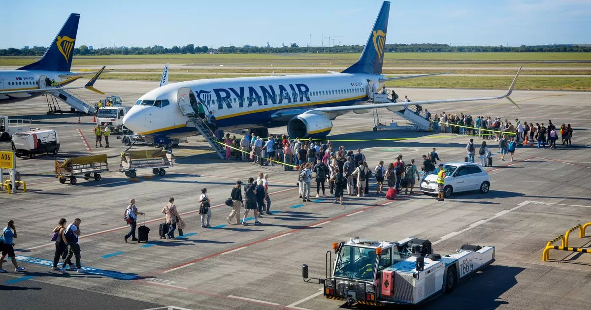 Ryanair 'won't stand' for unruly passenger behaviour as incidents treble