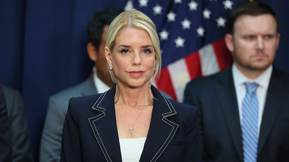 Bondi Fires DOJ Staffer Seen Making Obscene Gesture Toward National Guard In D.C.