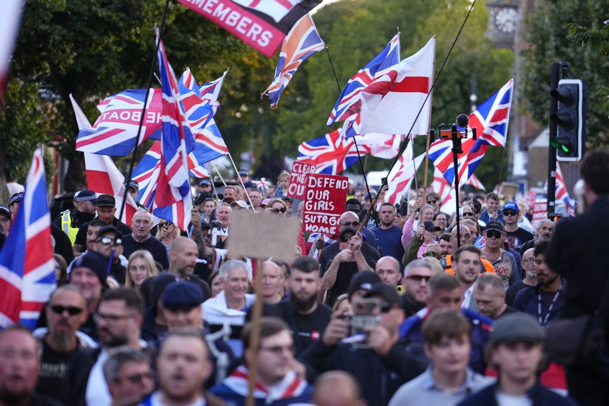 Under strain police dealt with record number of protests this summer as tensions flared over migrant crisis