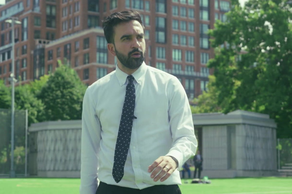 Zohran Mamdani shows off his soccer skills (and British accent) while calling for affordable World Cup tickets