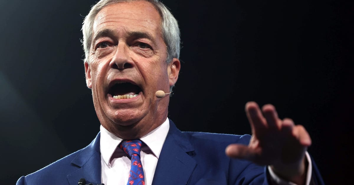 The Trump-aligned climate skeptics advising Britain’s Nigel Farage