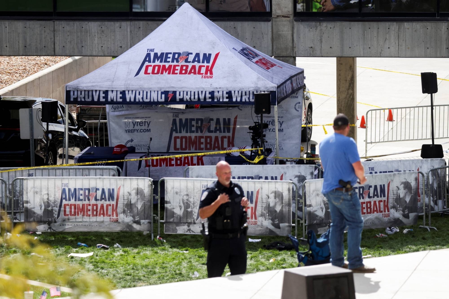 Trump says suspect in Charlie Kirk murder in custody