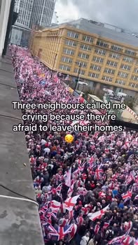 Brecht Corbeel: 'Unite The Kingdom' protest in London 🇬🇧