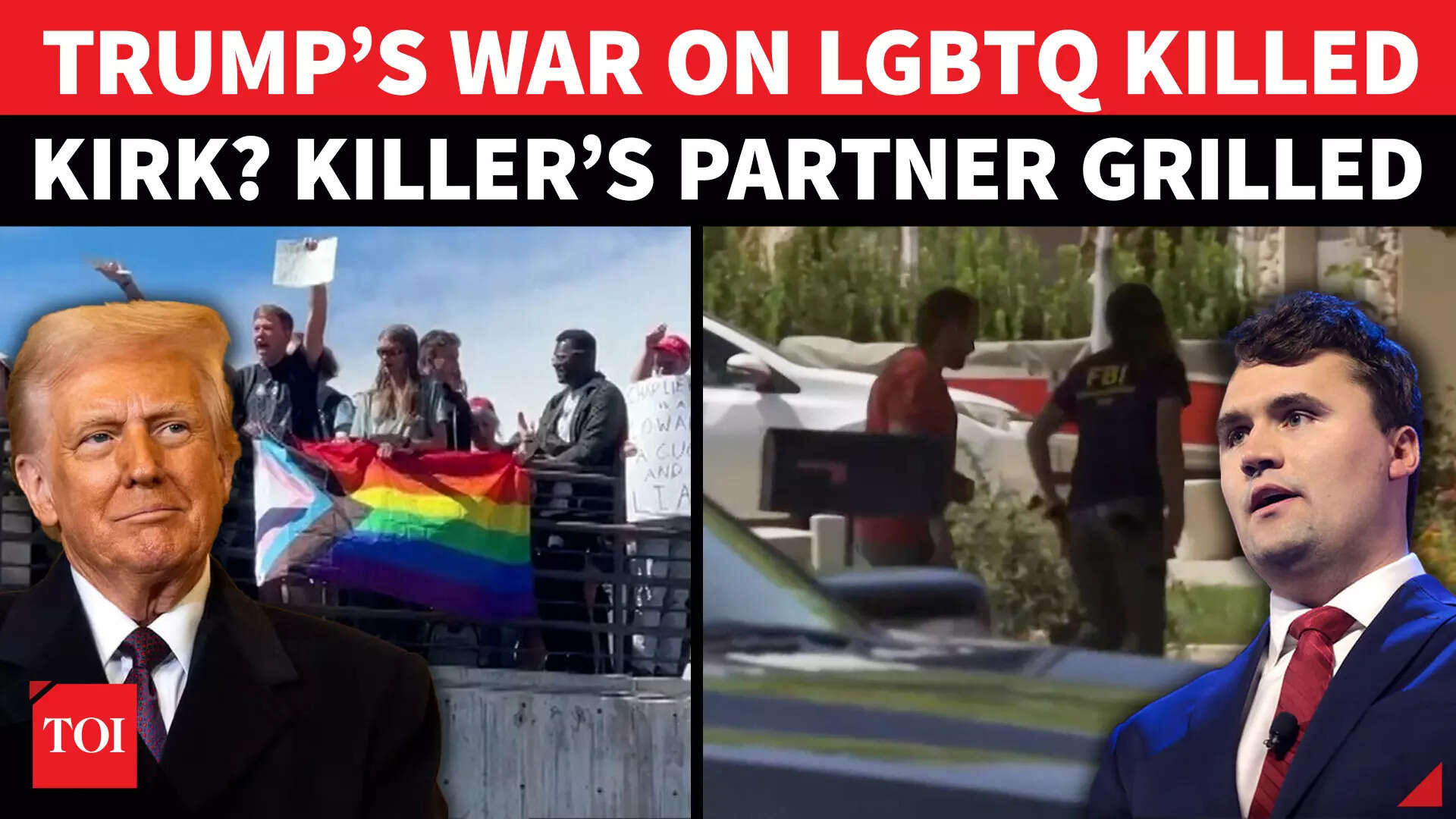 Raged By Kirk's LGBTQ Criticism? FBI Grills Shooter's 'Transgender' Partner; Chats Under Lens