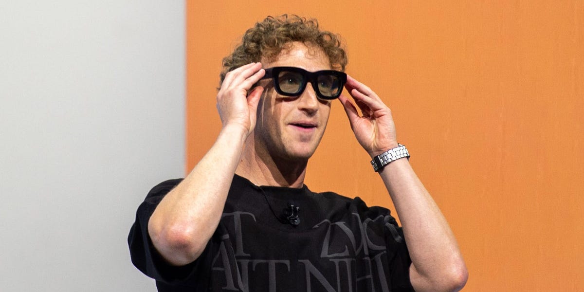 Meta leaked its own announcement about its new smart glasses display