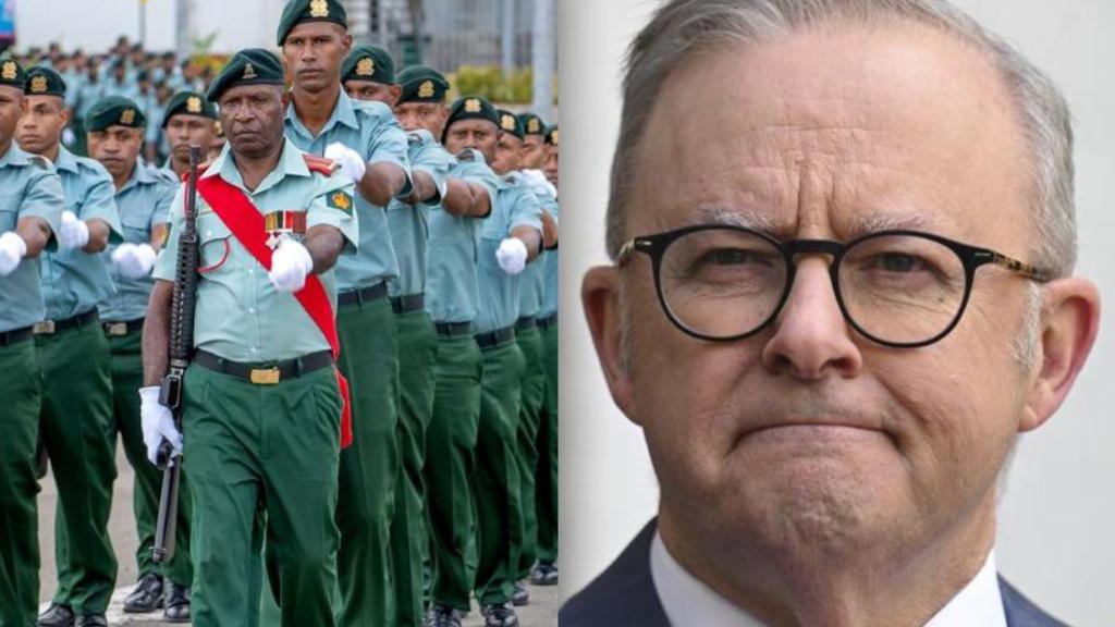 Australia ‘would not sit back and watch’ if PNG attacked, PM says