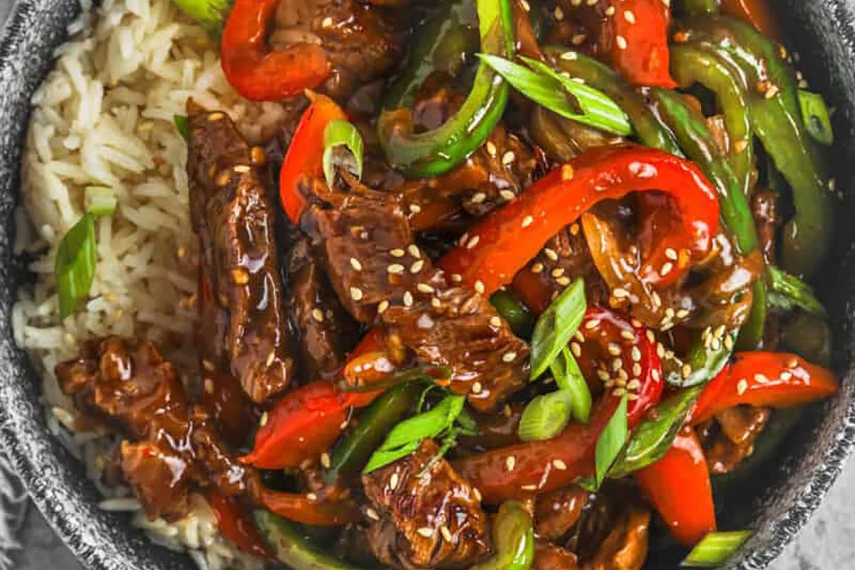 Take-Out Style Pepper Steak Right at Home!