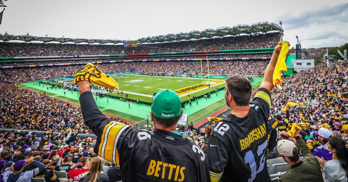 Pittsburgh Steelers stole the show in first official NFL match on Irish soil