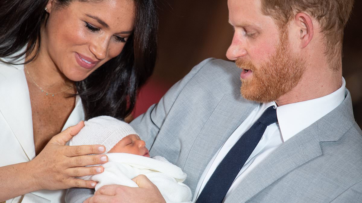 Prince Harry's cutting response to the late Jane Goodall after Meghan Markle introduced Prince Archie
