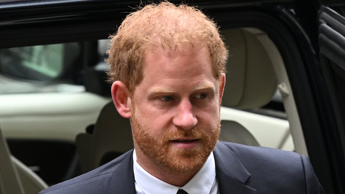 Prince Harry's case against Daily Mail: legal researchers hatched a 'camouflage scheme' to 'mislead' High Court, hearing is told
