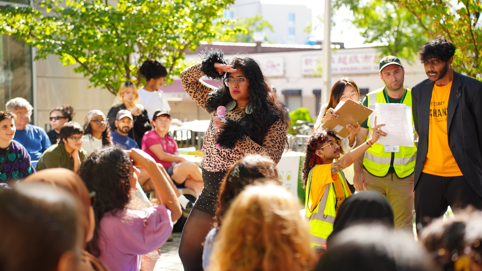 An absurdist theater artist prepares New Yorkers for climate disasters