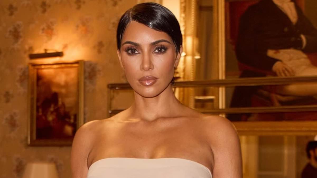 Kim Kardashian trolls accuse her of copying Kanye's wife Bianca as she models short hair and see-through top