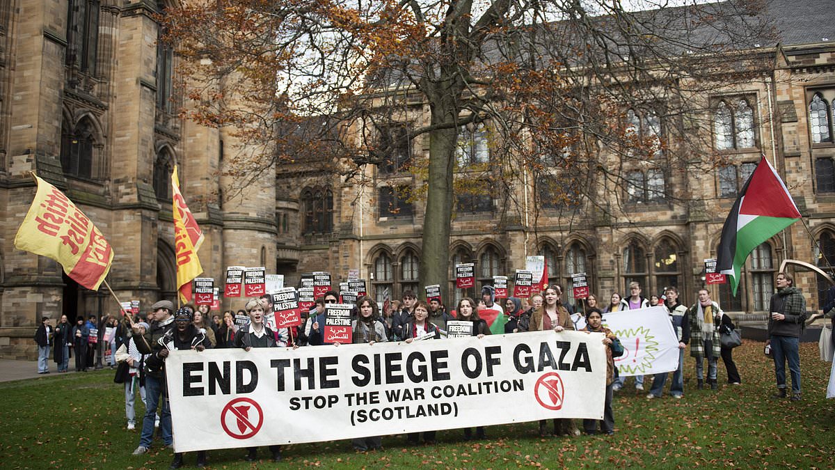 Pro-Palestine student protesters told to 'show humanity' as Israel marks two years since Hamas attacks on October 7: Live updates