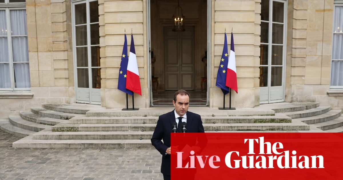 French PM in final bid to salvage cabinet amid political turmoil – Europe live