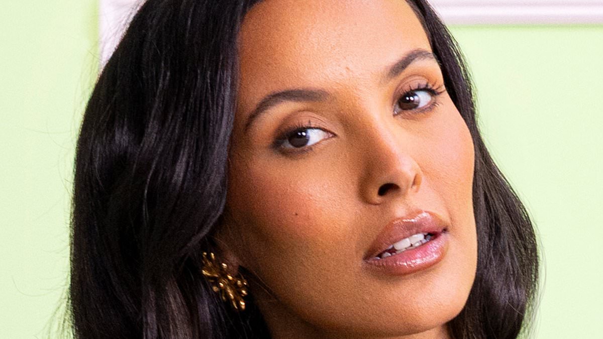 Maya Jama shows off her sensational figure in racy slip dress before slipping into 60s-inspired ensemble for sizzling new shoot