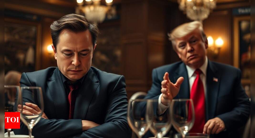 Elon Musk shares video of an American man who says he has become Trump supporter after visiting London as ... - The Times of India