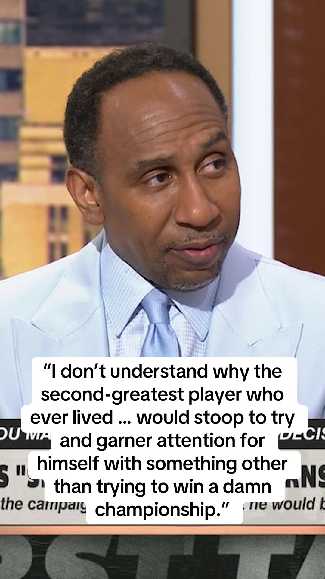 @stephenasmith shares his thoughts regarding #LeBronJames’ “Second Decision” 👀 #NBA #Lakers #Basketball (via @First Take)