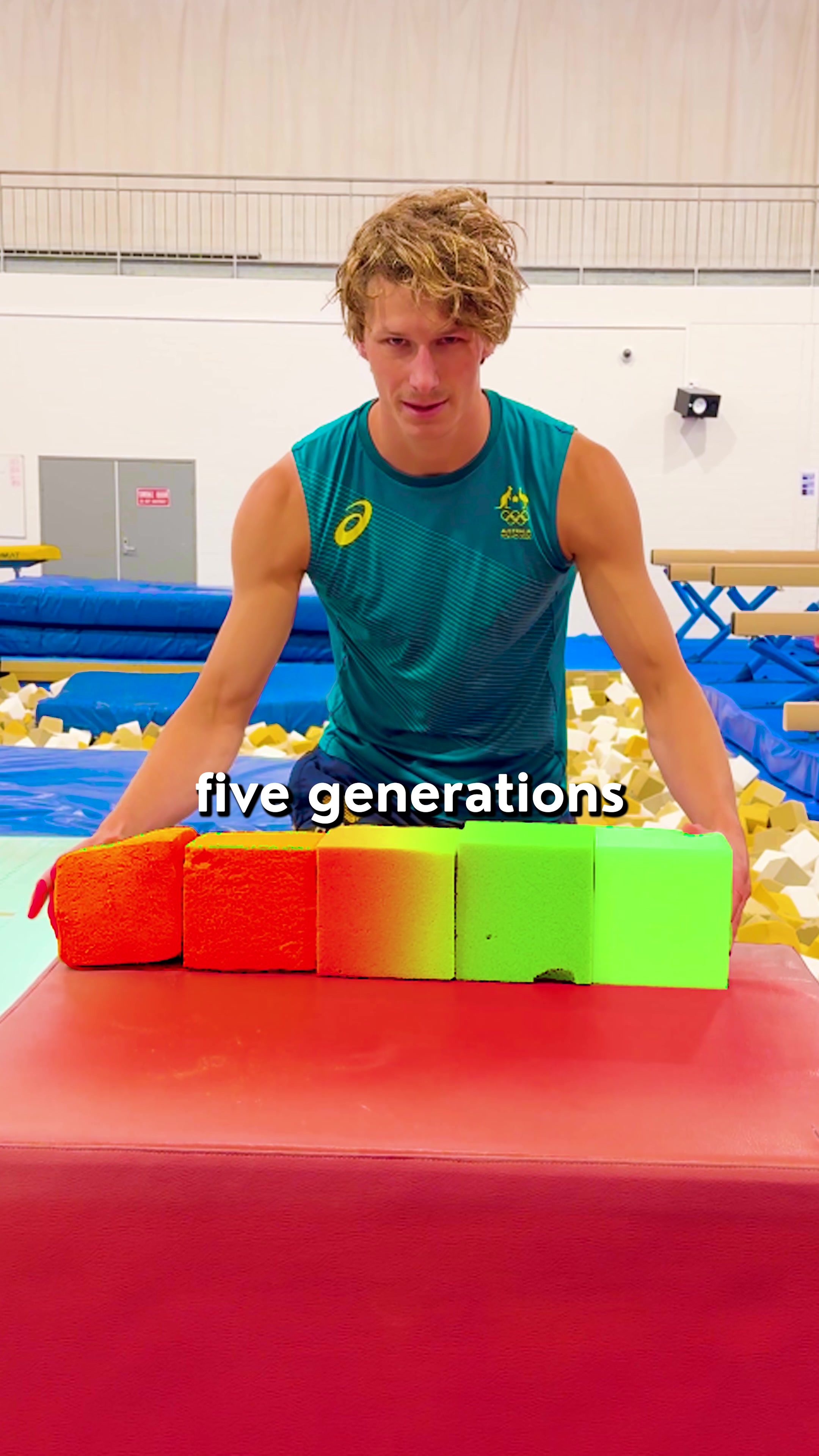 Every time I jump in the foam pit, I get like a billion particles on me ##meme##foam##pit