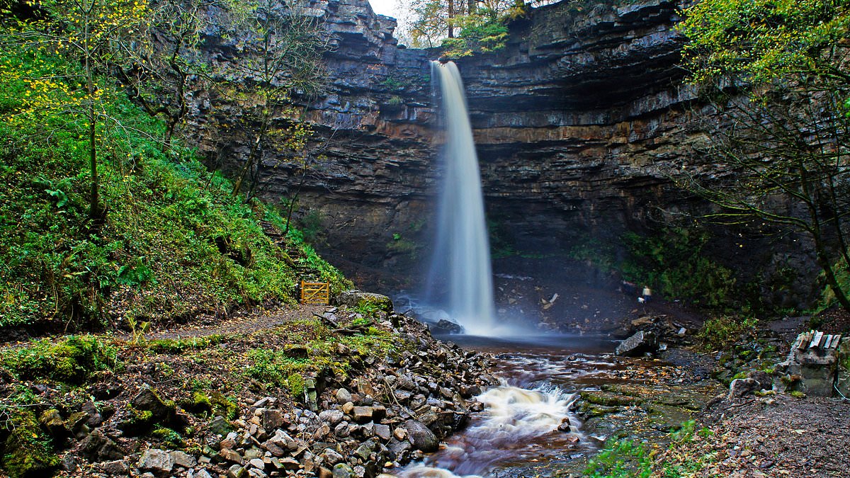 The 100ft waterfall that's the tallest in England - and it's down the road from a cheese lover's heaven
