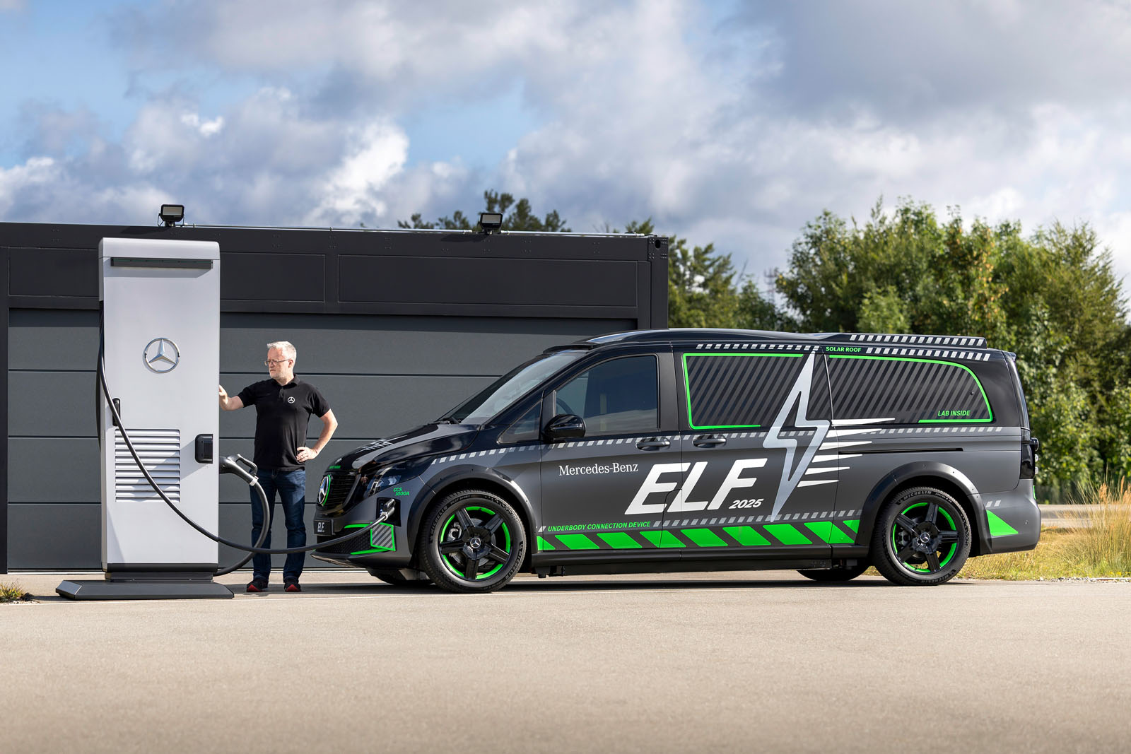 New Mercedes test bed unlocks secrets of megawatt EV charging