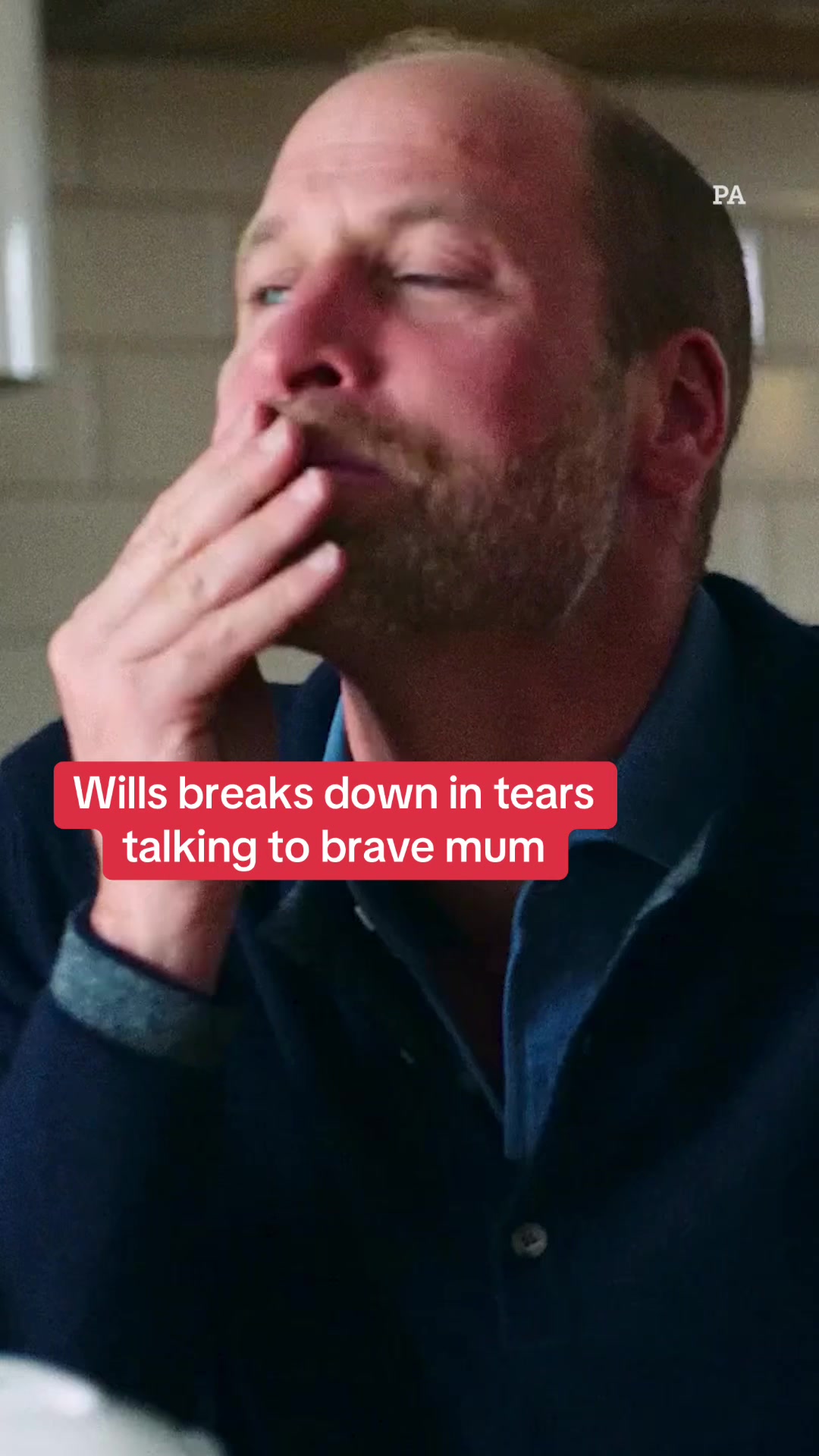 Prince William welled up with tears while speaking to a brave mum whose husband took his own life just five days after the death of their son. #princewilliam #royals #royalnews #royalfamily #kateandwilliam
