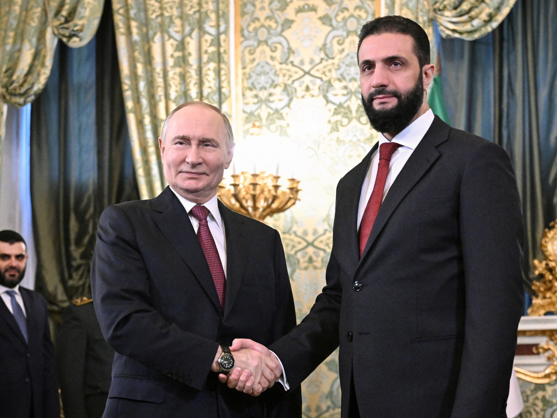 Syria seeks to ‘redefine’ Russia ties, al-Sharaa tells Putin in Moscow