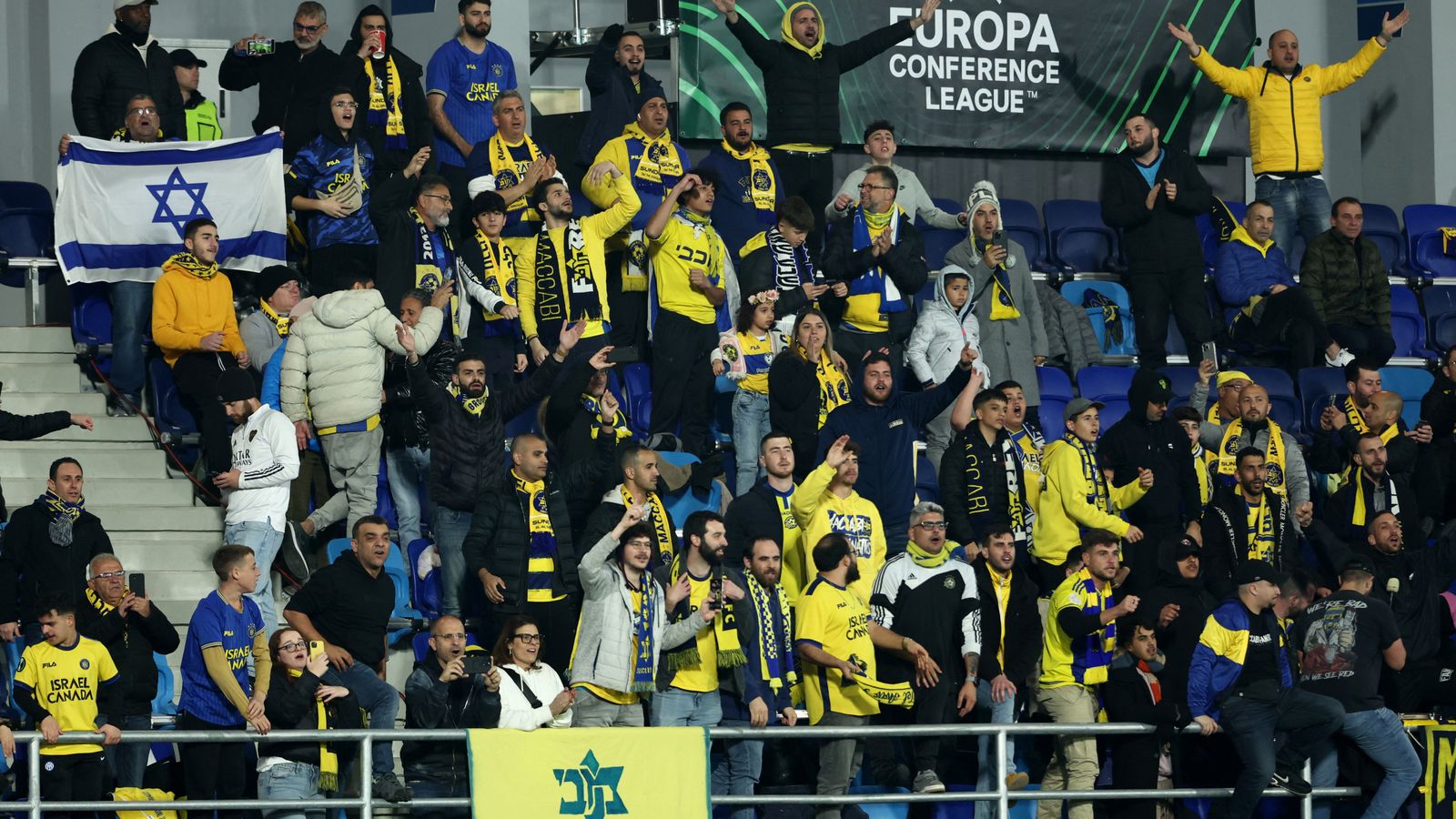 'Additional resources' offered by govt to reverse ban on Maccabi Tel Aviv fans at Villa game
