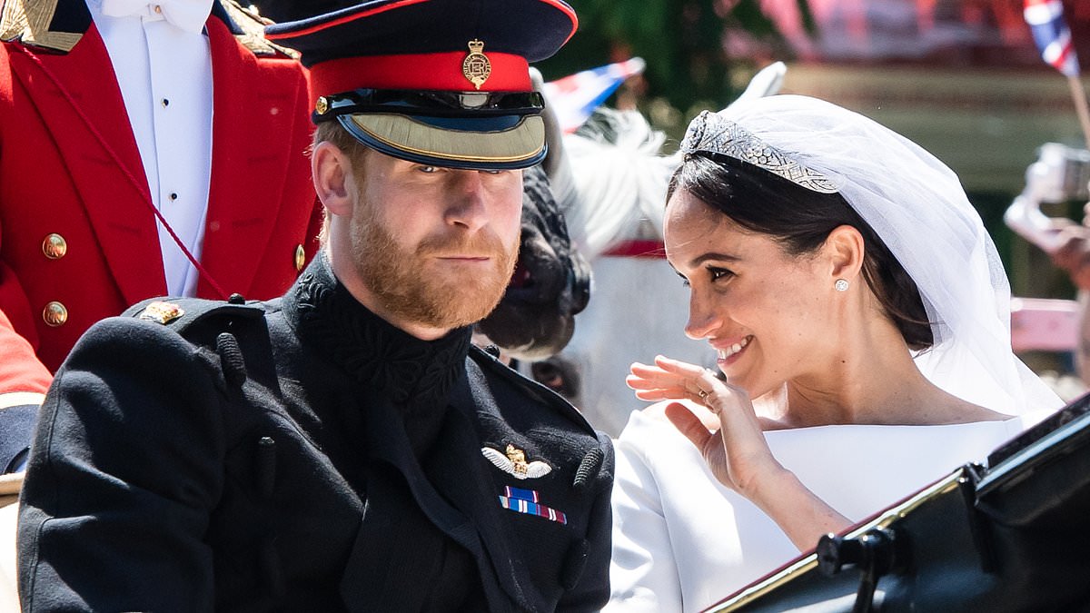 The embarrassing moment Prince Harry shared with Meghan Markle just minutes after marrying