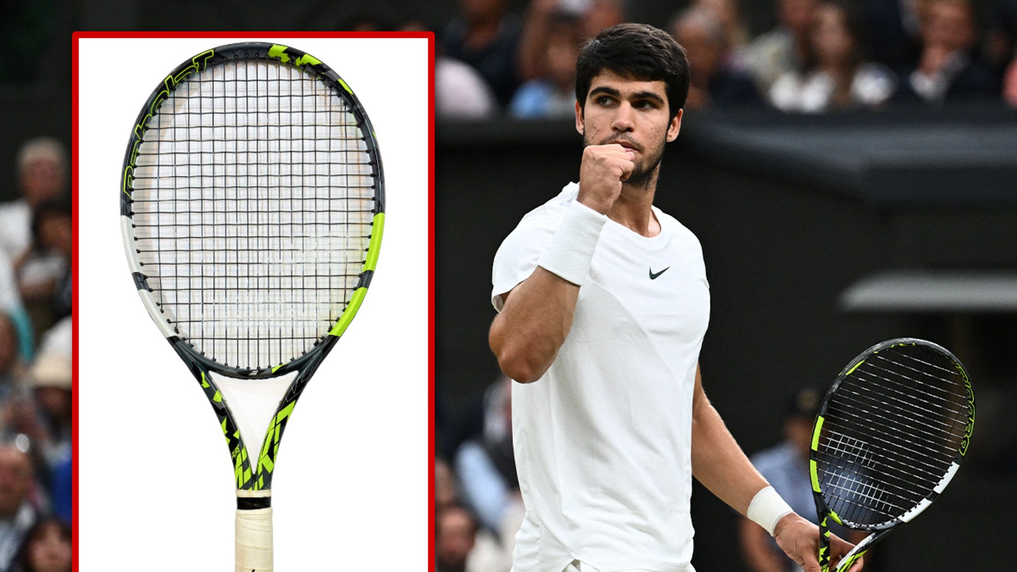 Carlos Alcaraz's 2023 Wimbeldon Finals Racket Sells For $173K, Breaks Record