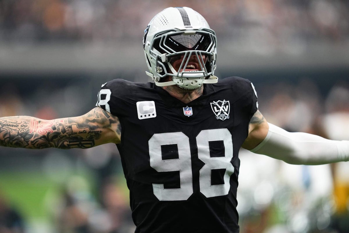 Raiders meet with Maxx Crosby to reinforce commitment to star pass rusher amid trade rumors: Source