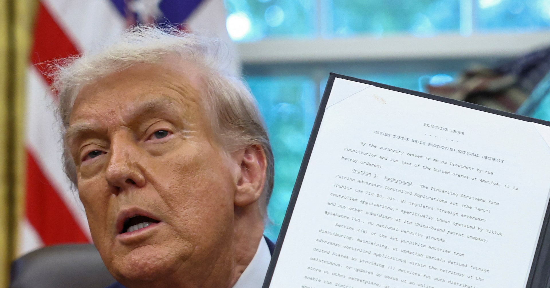 Trump says he might sign final TikTok deal on Thursday