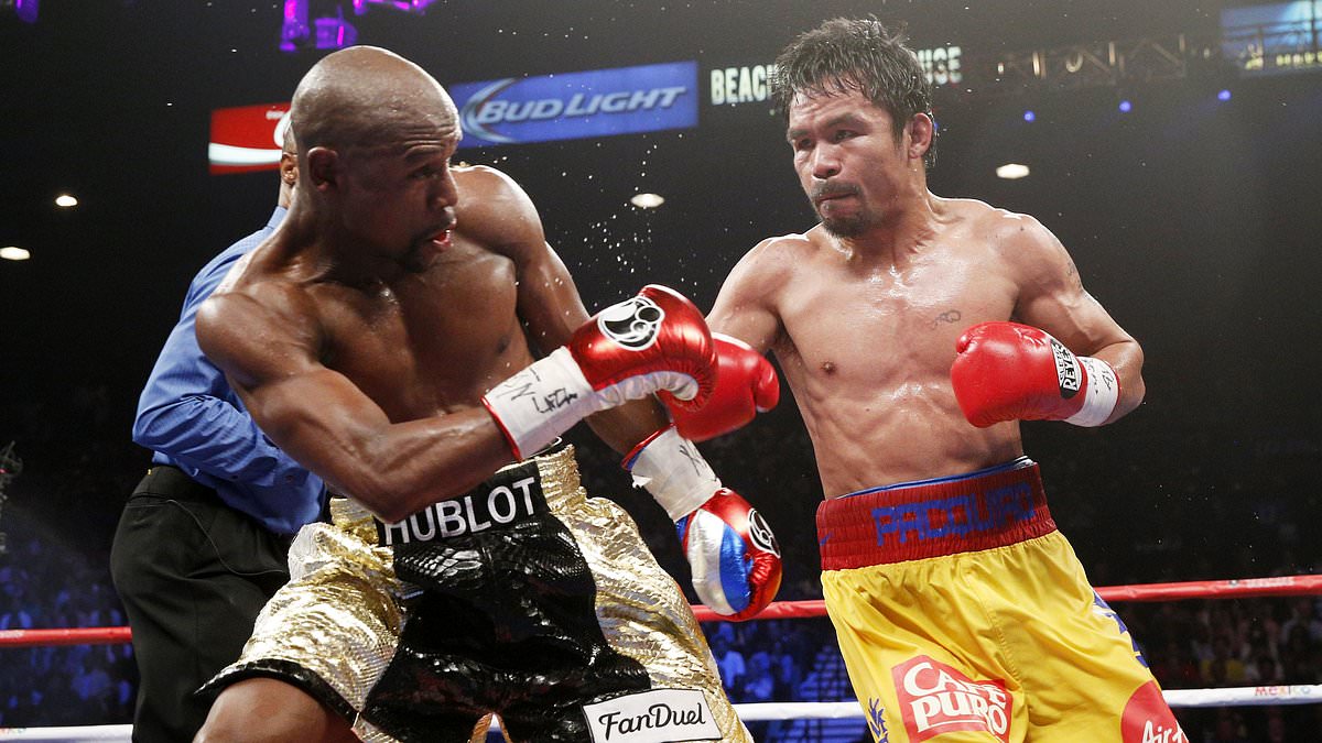 Boxing legends Floyd Mayweather and Manny Pacquiao set to headline blockbuster Netflix event in 2026... 11 years after their famous first encounter