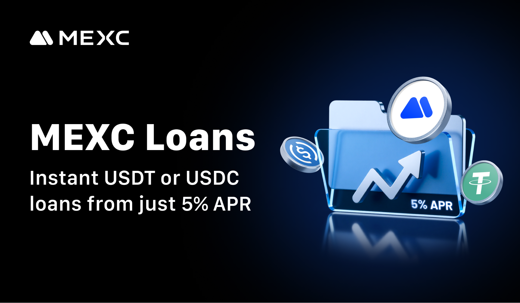 MEXC Loans now supports BTC as collateral to borrow USDT or USDC