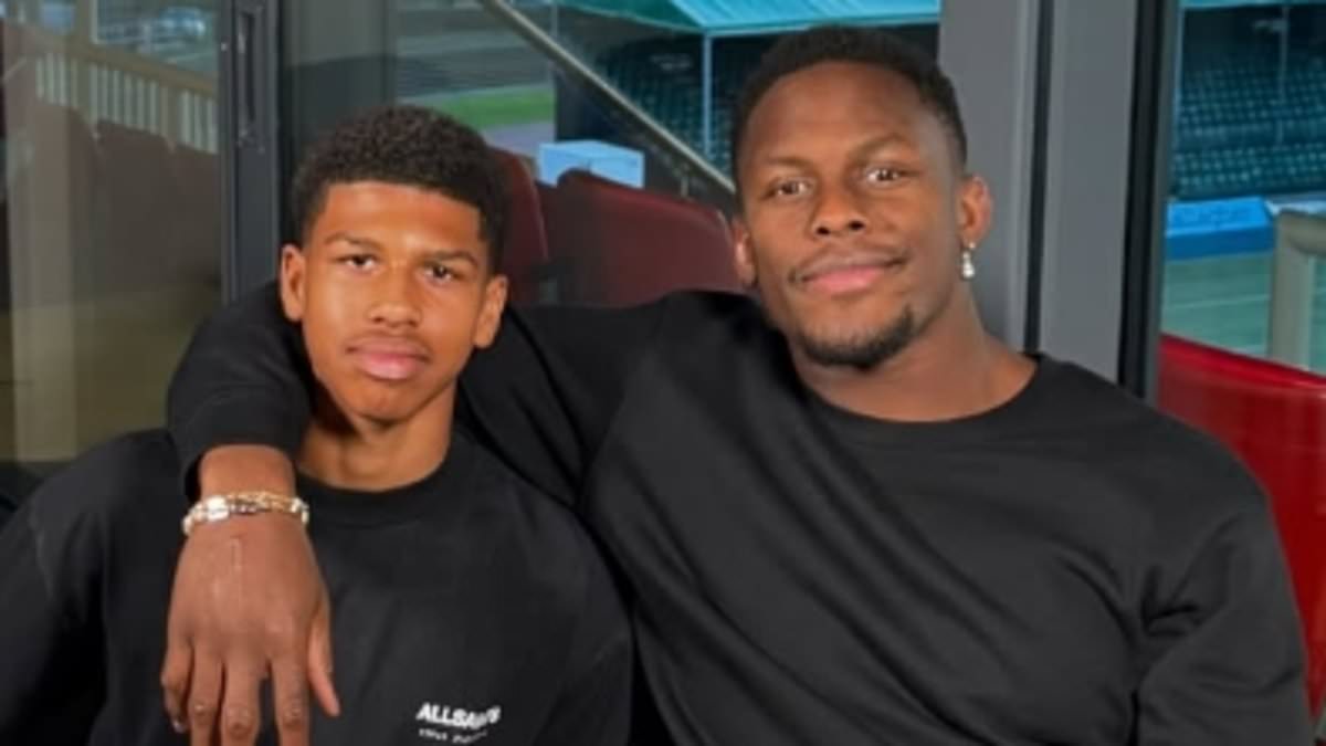 Maro Itoje shares pride in cousin Andre Harriman-Annous after he made his Arsenal debut in Carabao Cup win over Brighton as surprise family connection comes to light - and the advice the England captain gave him before first team bow