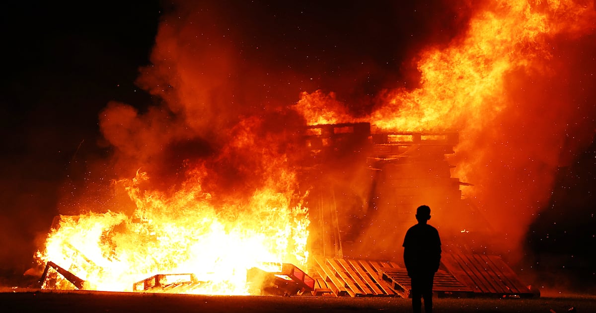 Halloween night: More than 200 call-outs on fire brigade’s busiest night of the year