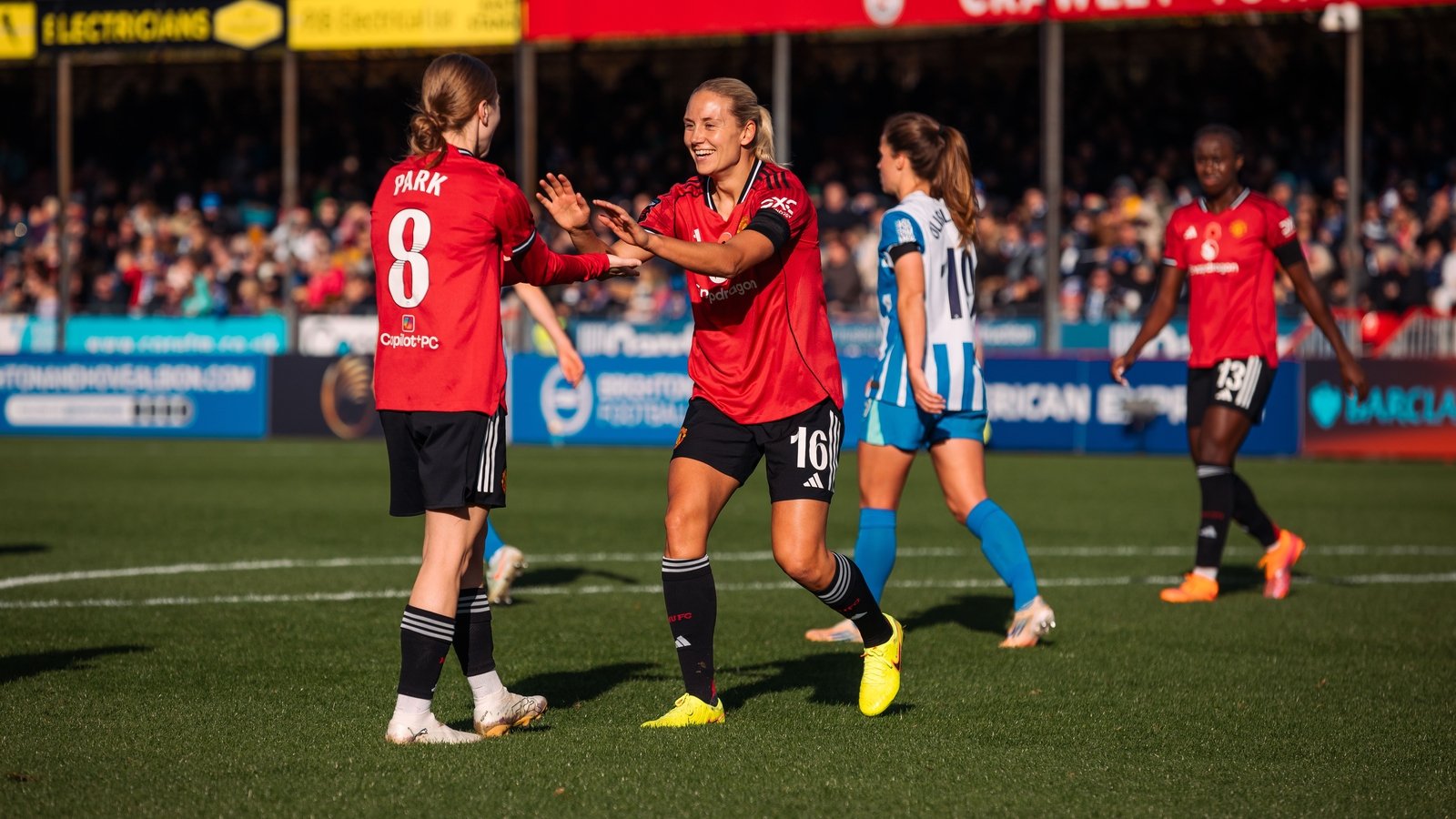 WSL wrap: United see off Brighton to stay unbeaten