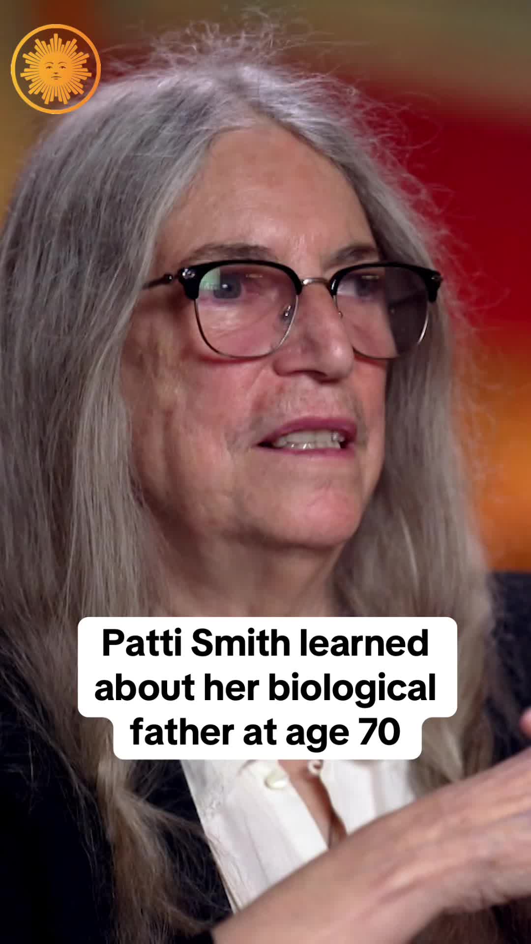 At age 70, Patti Smith learned that Grant Smith, the man who raised her, was not her biological father. Smith told CBS News’ Anthony Mason that she put her memoir, “Bread of Angels,” aside for two years once she learned the news. Still, Smith wrote about the discovery in her book because she didn’t want to keep it a secret: “I can love them both in a different way." #pattismith