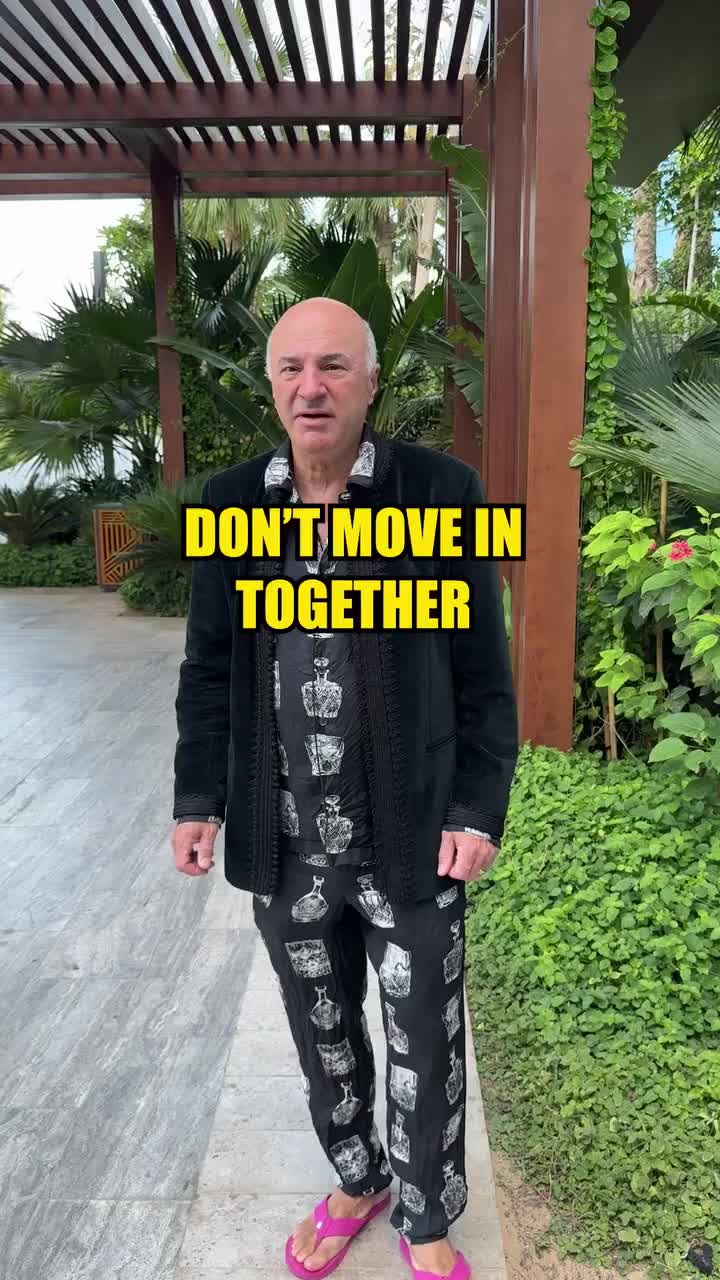 You've been dating six months and it's getting serious, now they want to move in? Don't. Unless you're getting married and building a life together, combining finances and living space is a mistake. Trust me: buying a home with someone you're not married to is financial suicide. #marriage #advice #relationships