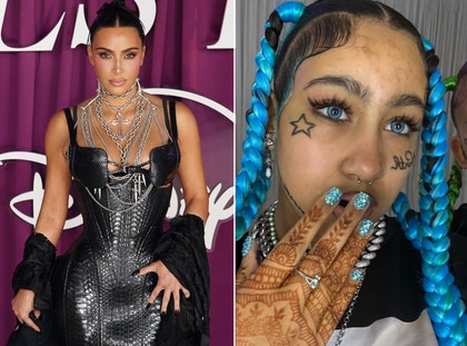 Kim Kardashian Reveals How North West Reacted to Backlash Over Fake Tattoos & Piercing