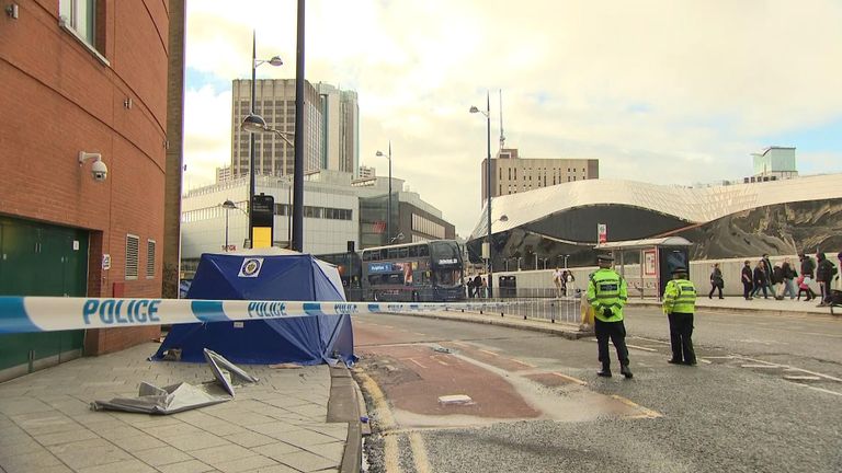 Djeison Rafael: Man charged with attempted murder after woman stabbed in the neck in centre of Birmingham