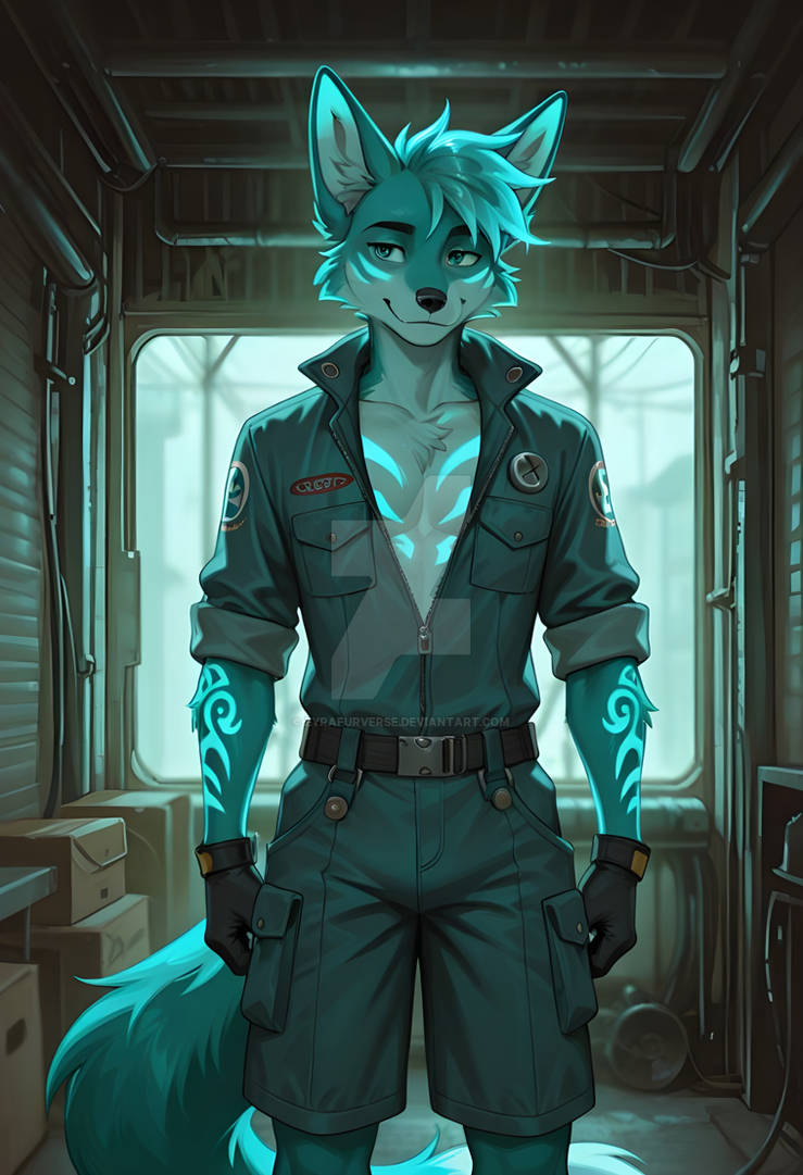 Fursona Furry Urban Fox Edge by ZyraFurVerse on DeviantArt