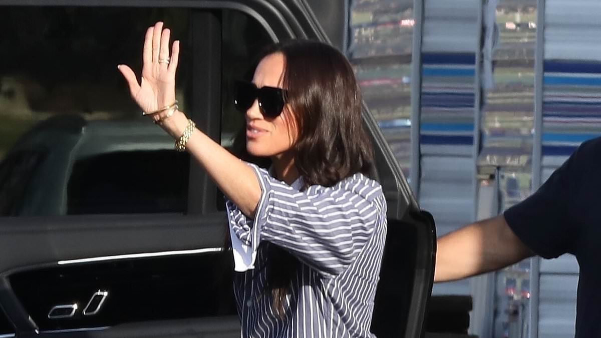 Meghan Markle joked she was 'a bit rusty' on the set of her new film but had 'obviously rehearsed' her lines in advance