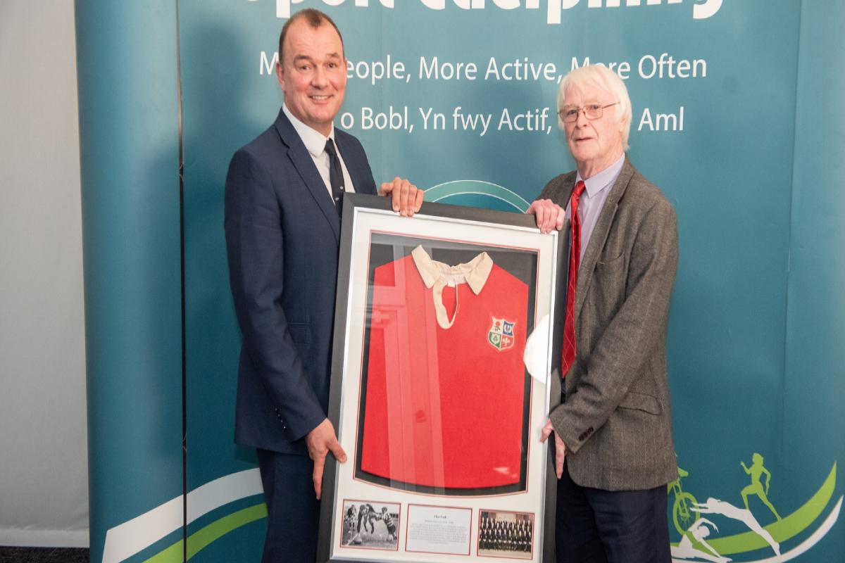 Lost British and Irish Lions jersey found during centre work